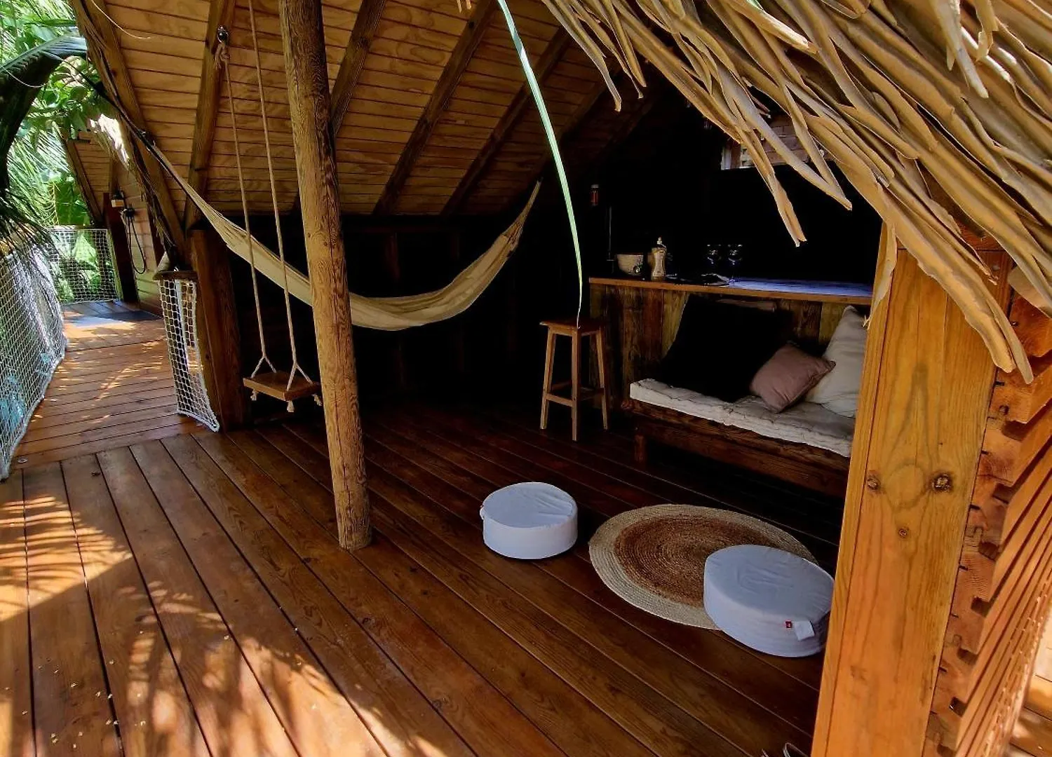 Luxury tent Pura Vida Lodge Cabane Perchee Sainte-Rose Guadeloupe