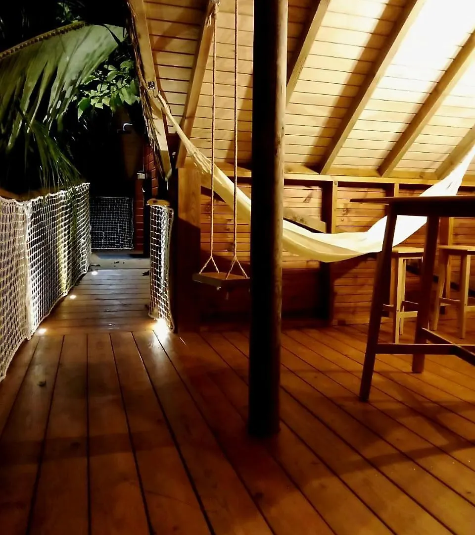 Pura Vida Lodge Cabane Perchee Sainte-Rose Guadeloupe
